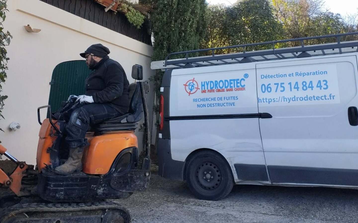 hydrodetect plombier recherche de fuites non destructive